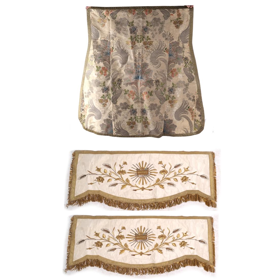 18th Century Chasuble Panel (1 of 8)