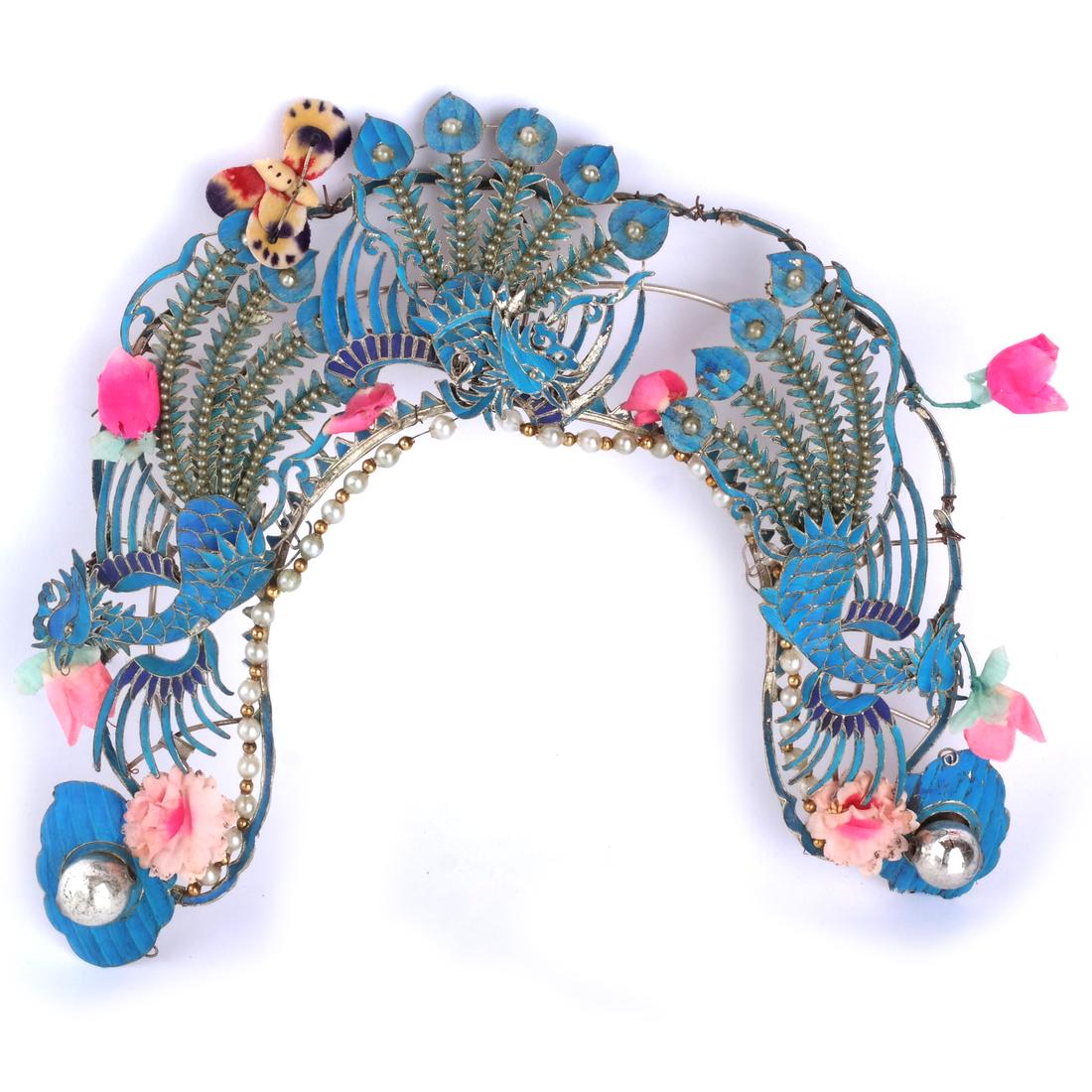 Chinese Kingfisher Feather Headdress (1 of 7)