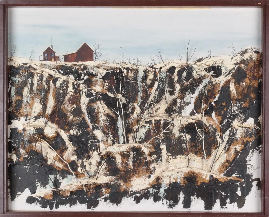 James Brooks:  Mixed Media Collage (1 of 5)