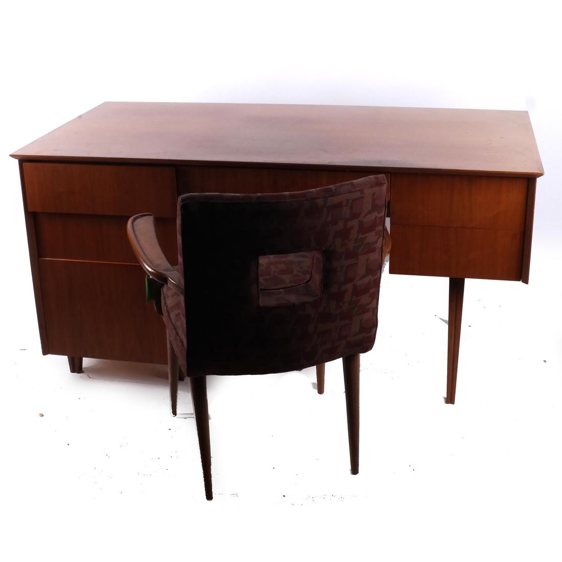 Danish-Style Modern Desk & Chair (1 of 10)