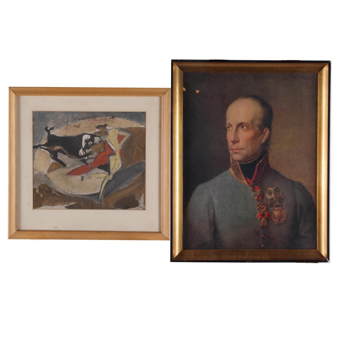 Two Works: Soldier and Bullfight (1 of 9)