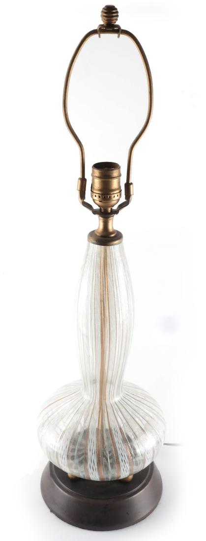 Italian Glass Venini Table Lamp (1 of 4)