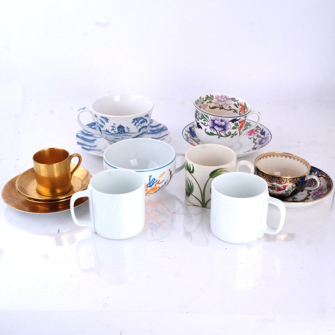 Booths, Limoges, Others - Dinnerware: Large selection of various makers. 70+ pieces.