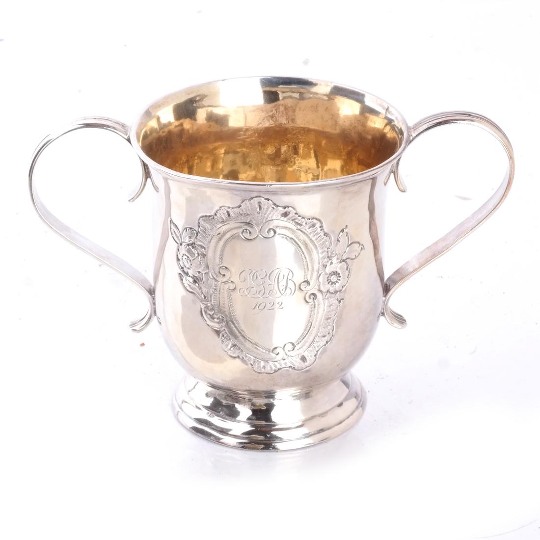 Georgian Silver Two-Handled Cup (1 of 5)