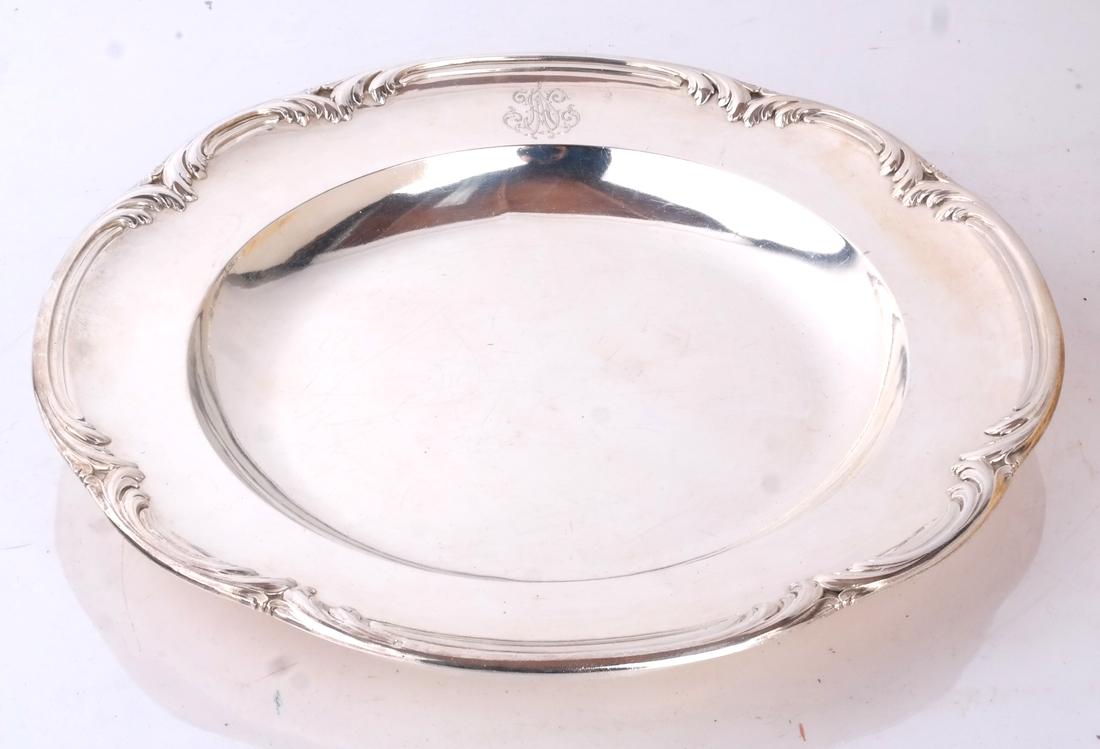 French Silver Charger (1 of 4)