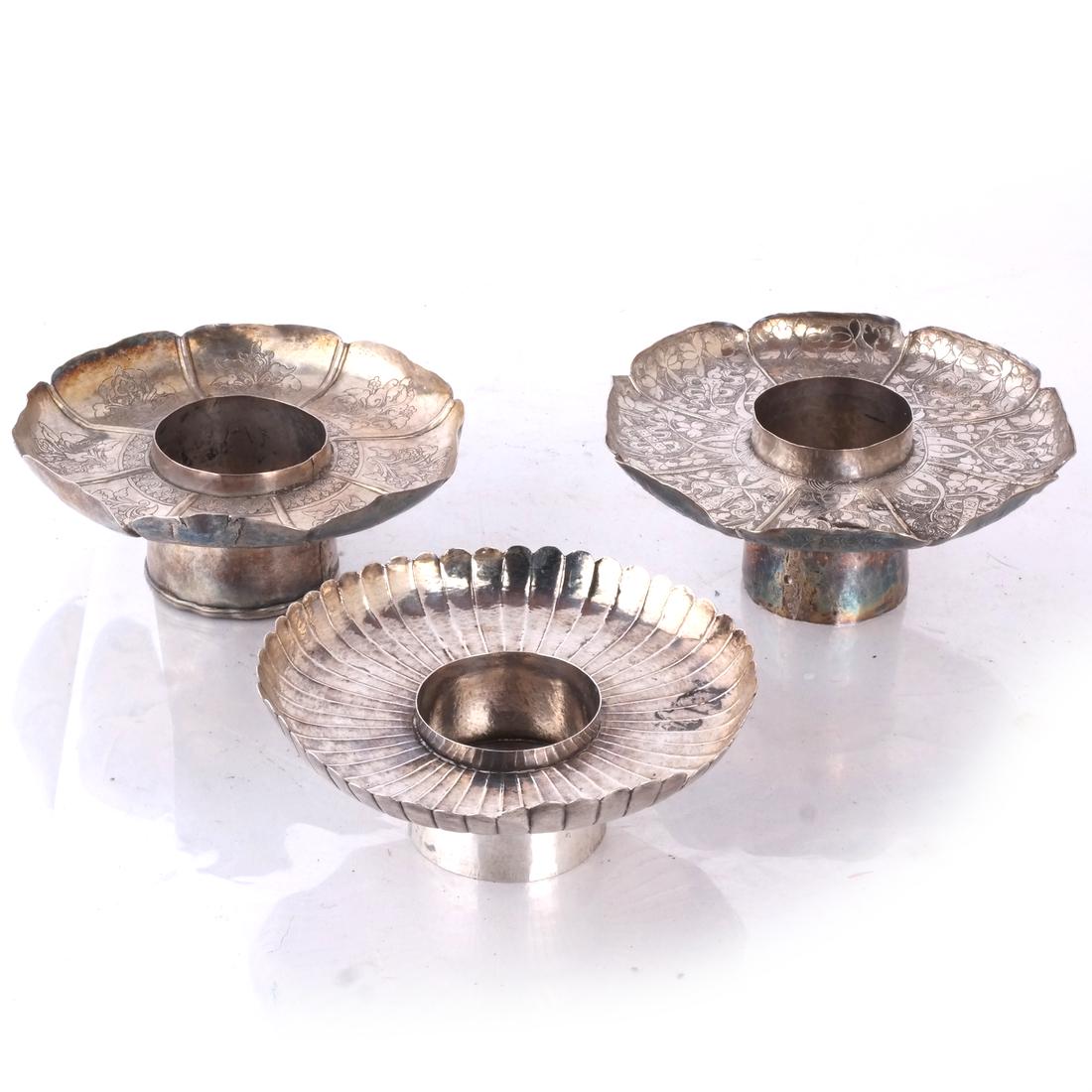 Three Chinese Candle Holders (1 of 8)