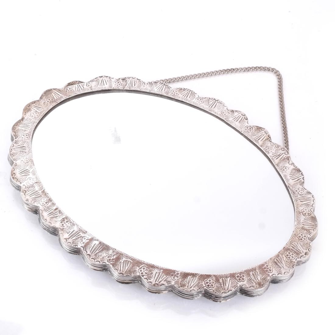 Silver Scallop-Form Mirror (1 of 6)