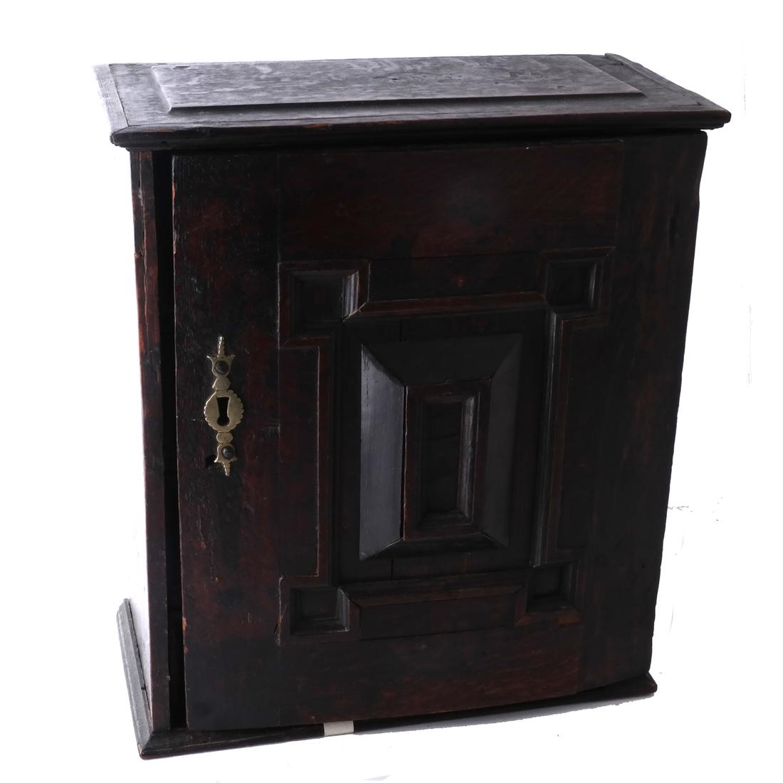17th-18th Century Continental Spice Cabinet (1 of 4)