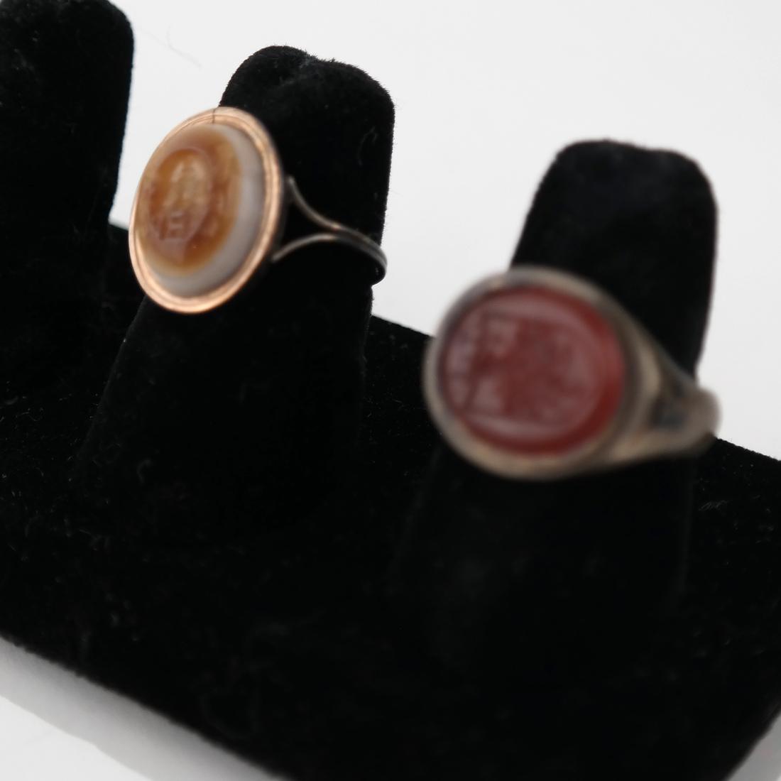 Two Antique Seal Rings (1 of 4)
