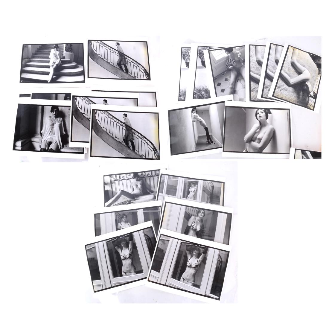 Jonathan Leder: Black and White Photographs: Black and white photographs with subjects nudes and interiors. Some bear ripples.