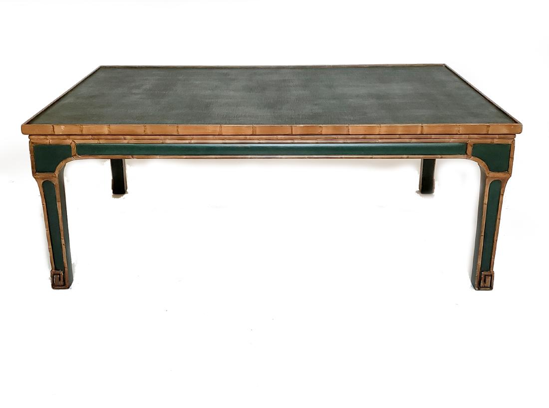 Antique Decorated Coffee Table (1 of 5)