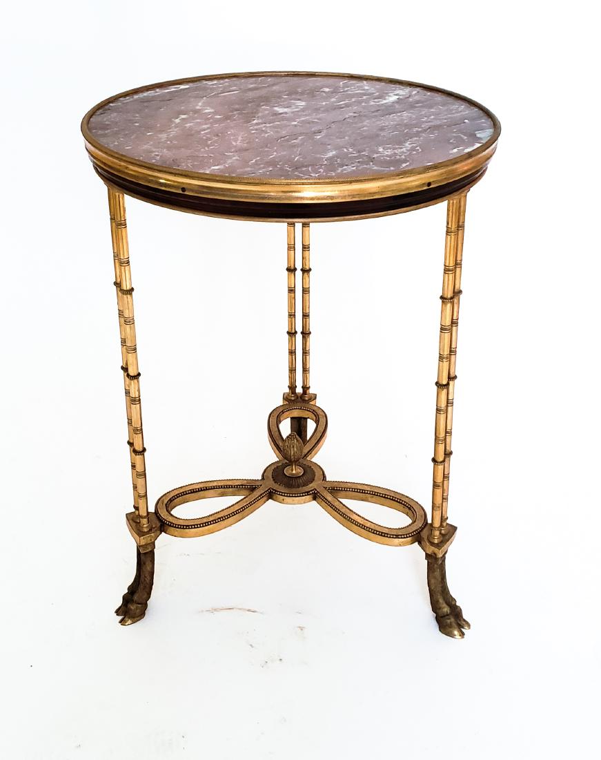 19th C. French Bouillotte Table (1 of 6)