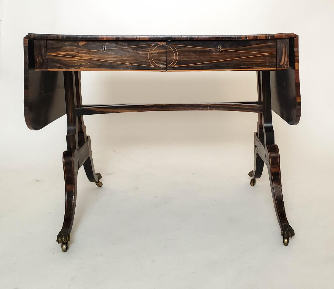 Regency-Style English Sofa Table (1 of 9)
