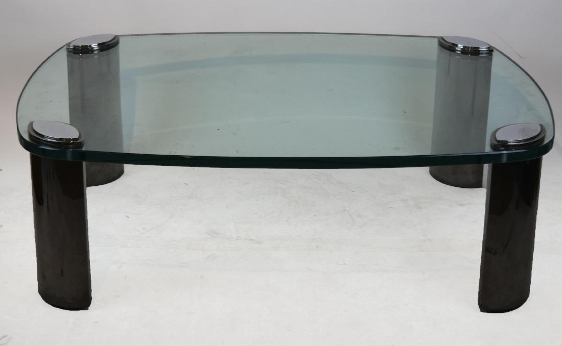Contemporary Glass Cocktail Table (1 of 6)