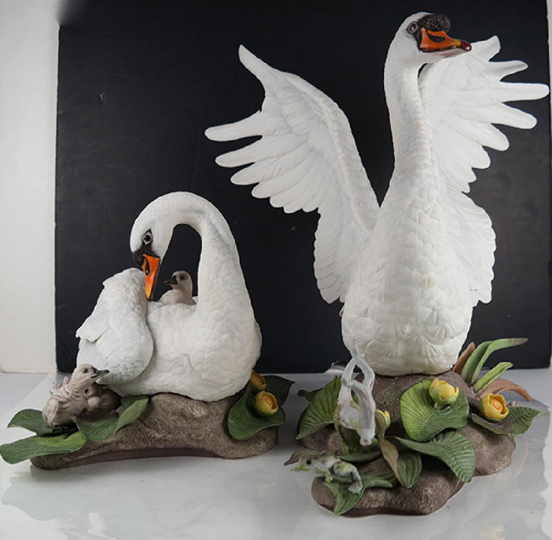 Boehm Porcelain Figure Swans (1 of 13)