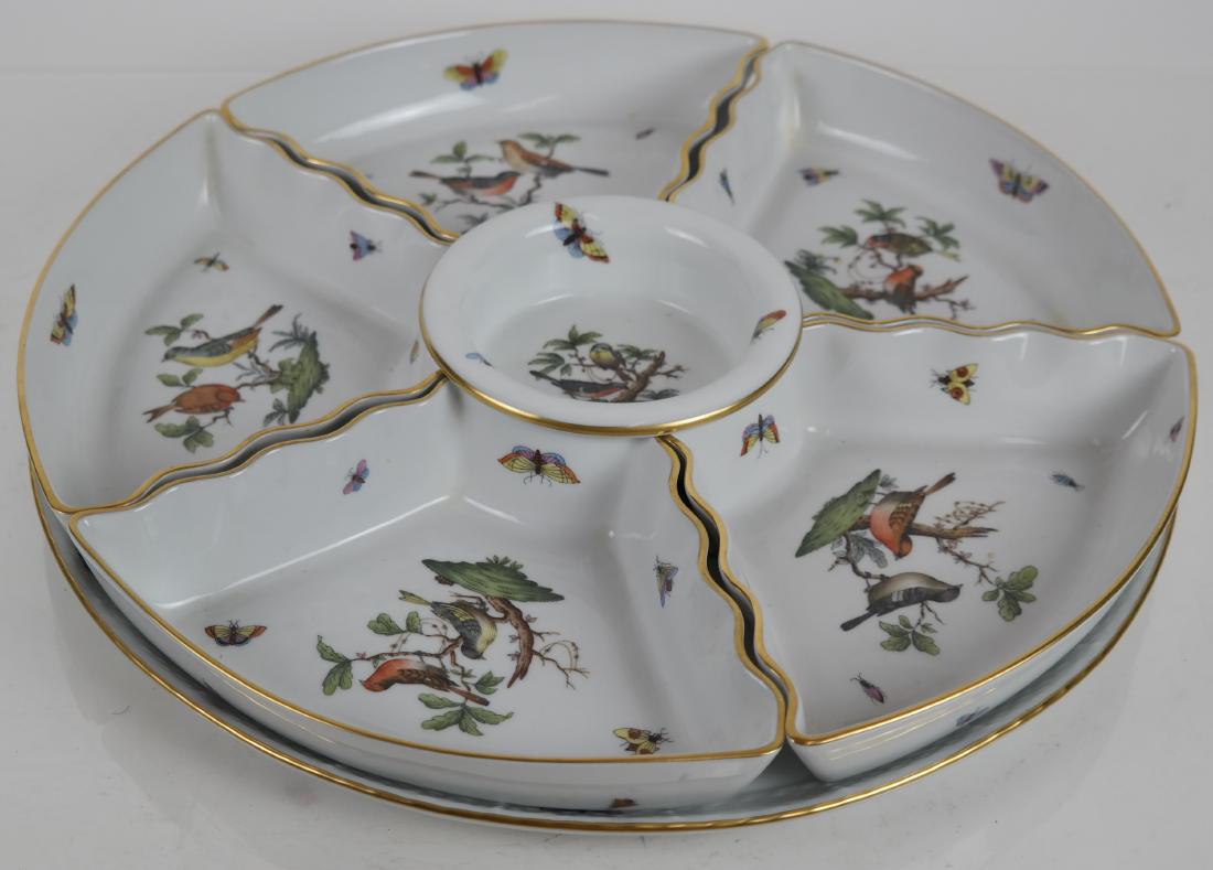 Herend Porcelain Lazy Susan Dish (1 of 5)