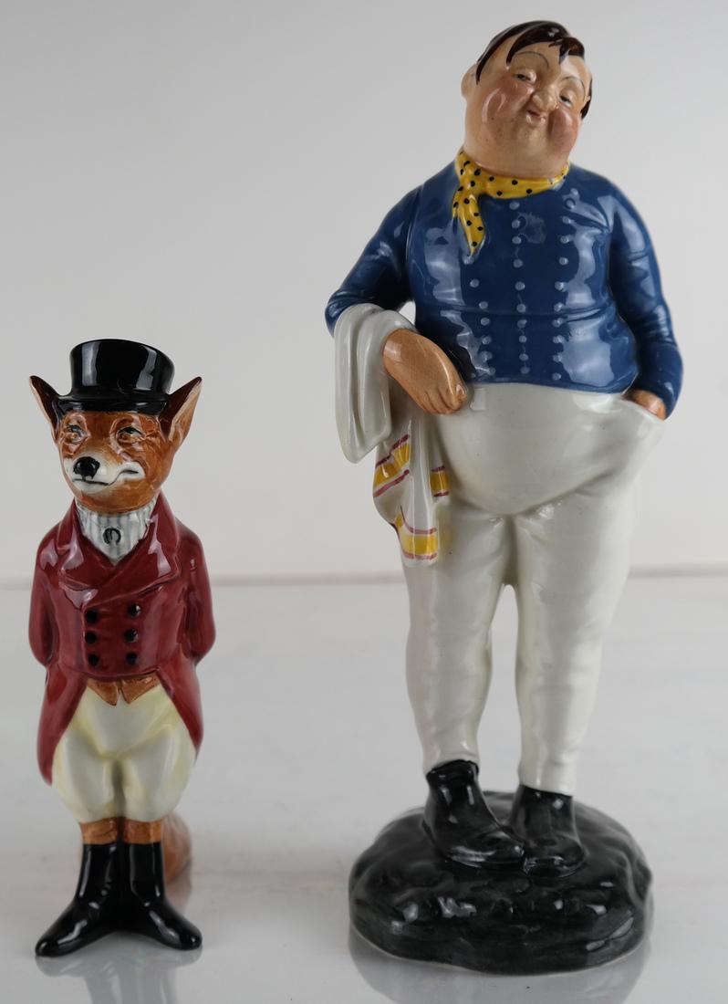 Two Royal Doulton Porcelain Figures (1 of 7)