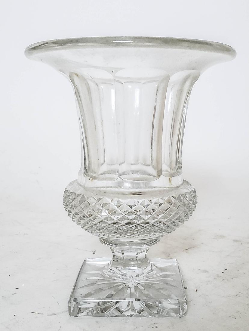 St. Louis, France Crystal Clear Vase (1 of 3)