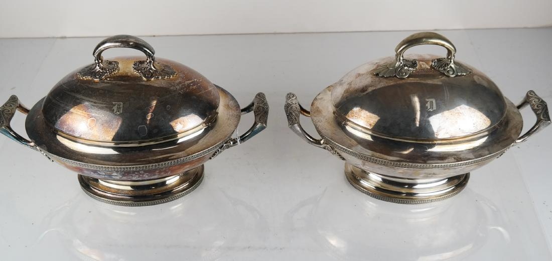 Tiffany & Co. Makers: Pair Covered Tureens (1 of 6)