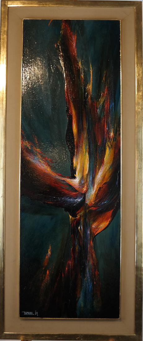 Leonardo NIERMAN: Bird In Flight - Acrylic (1 of 6)