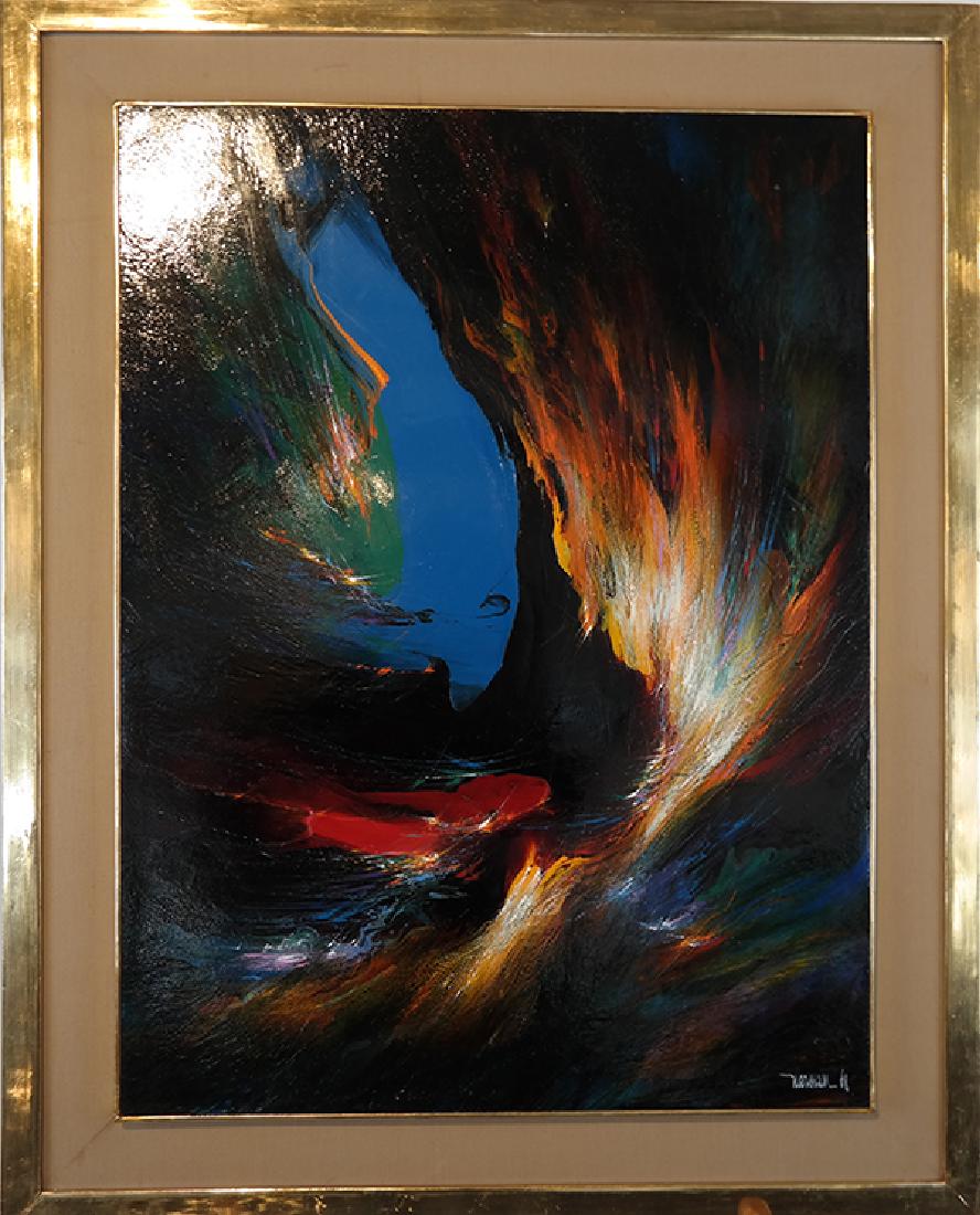 Leonardo NIERMAN: "Firebird" - Acrylic (1 of 4)