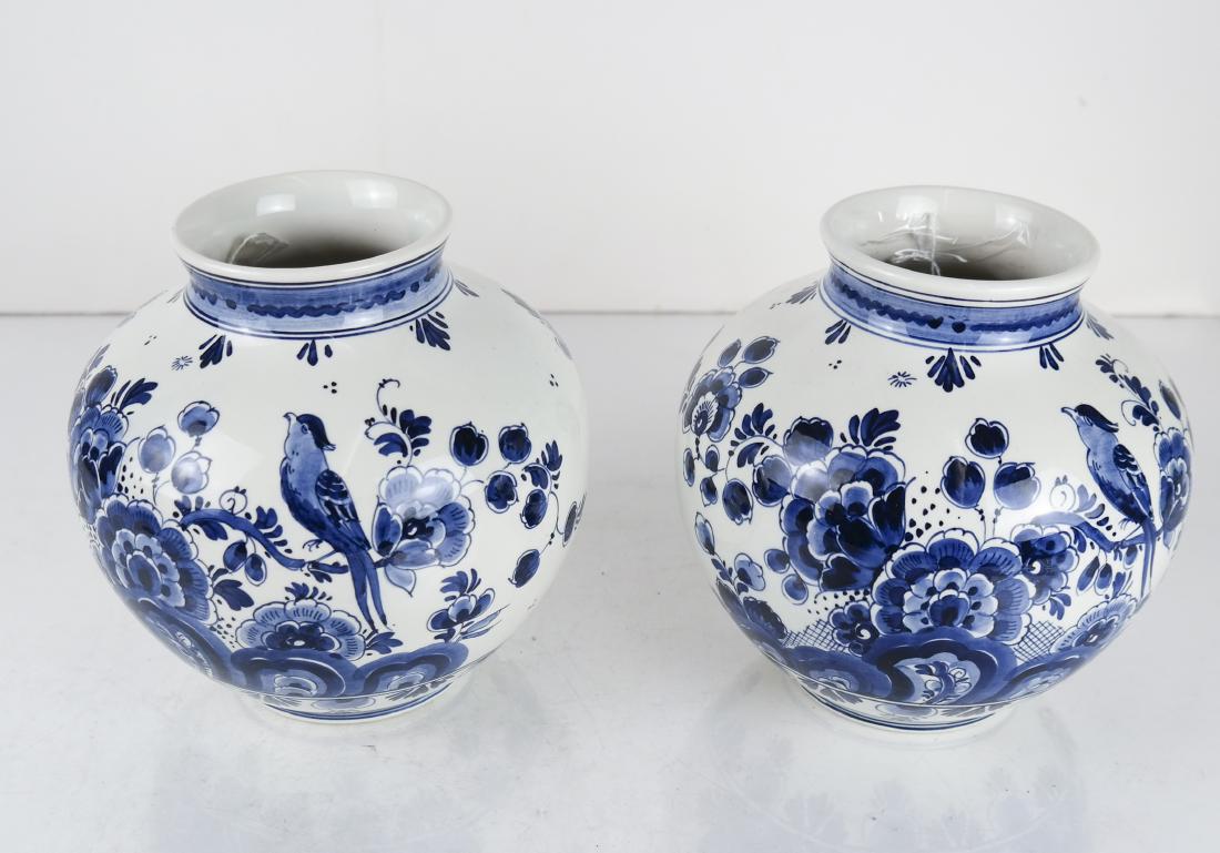 Pair of Delft Vases (1 of 4)