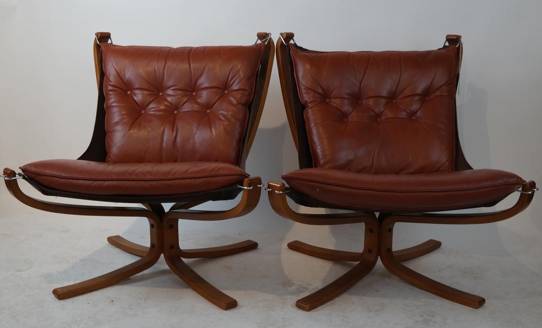 Two Vatne Mobler "Falcon Chairs" (1 of 10)