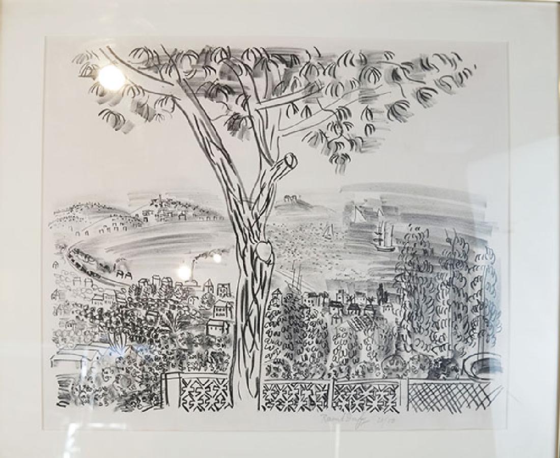 Raoul DUFY: Tree Landscape - Litho (1 of 8)