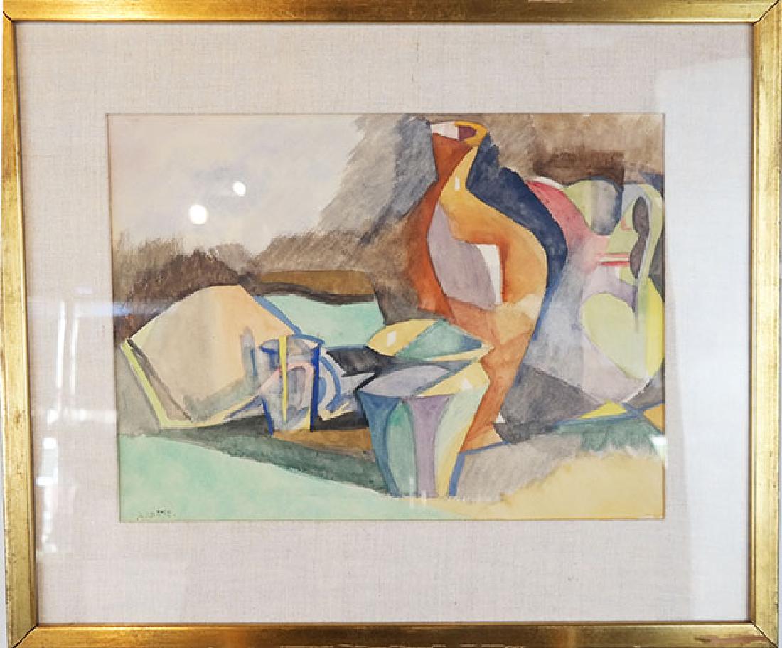 Andre LHOTE: Nature Morte - Watercolor (1 of 7)