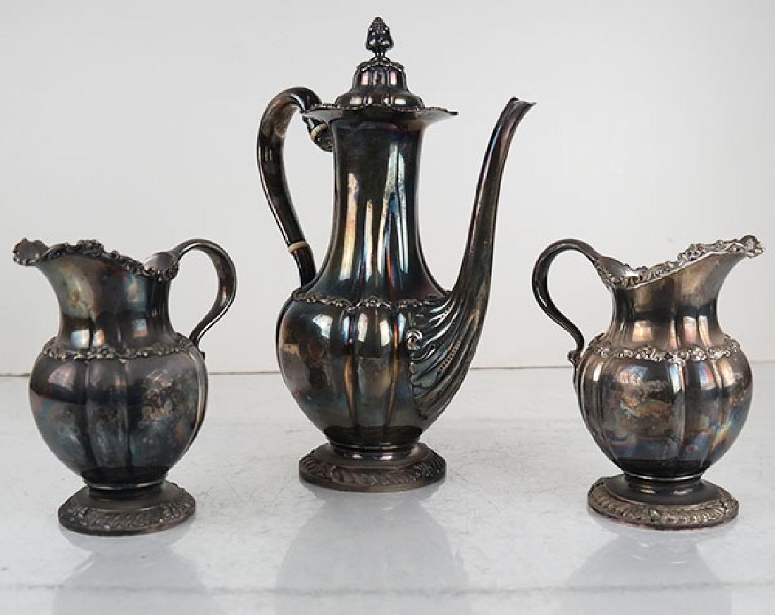 Tiffany & Co. Makers: Coffee Pot, 2 Creamers (1 of 7)