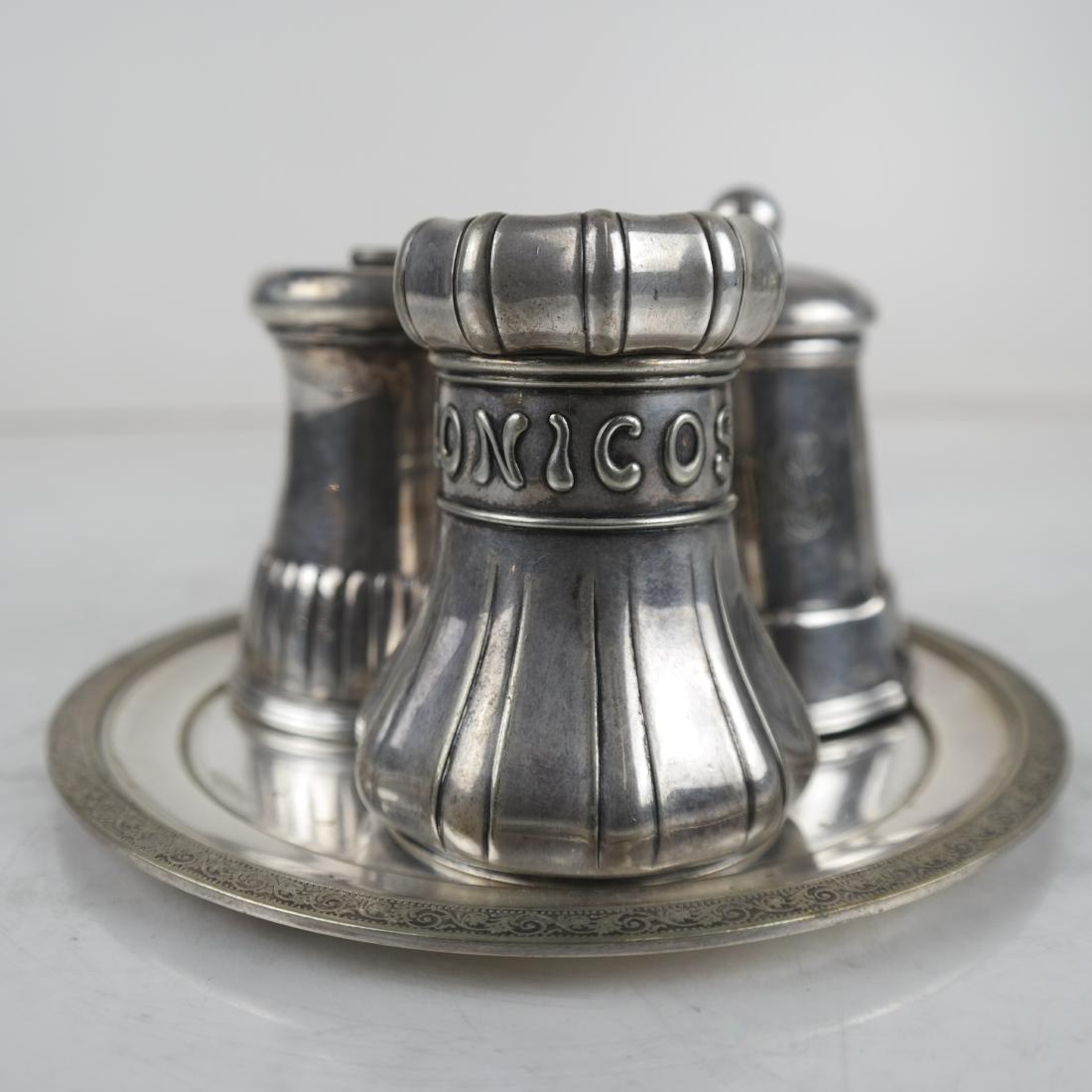 Tiffany & Co. Silverplate Grinders, Plate (1 of 5)