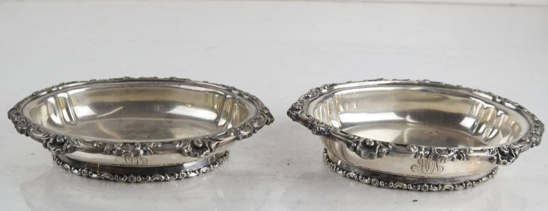 Pair Tiffany & Co. Silverplate Dip Bowls (1 of 5)