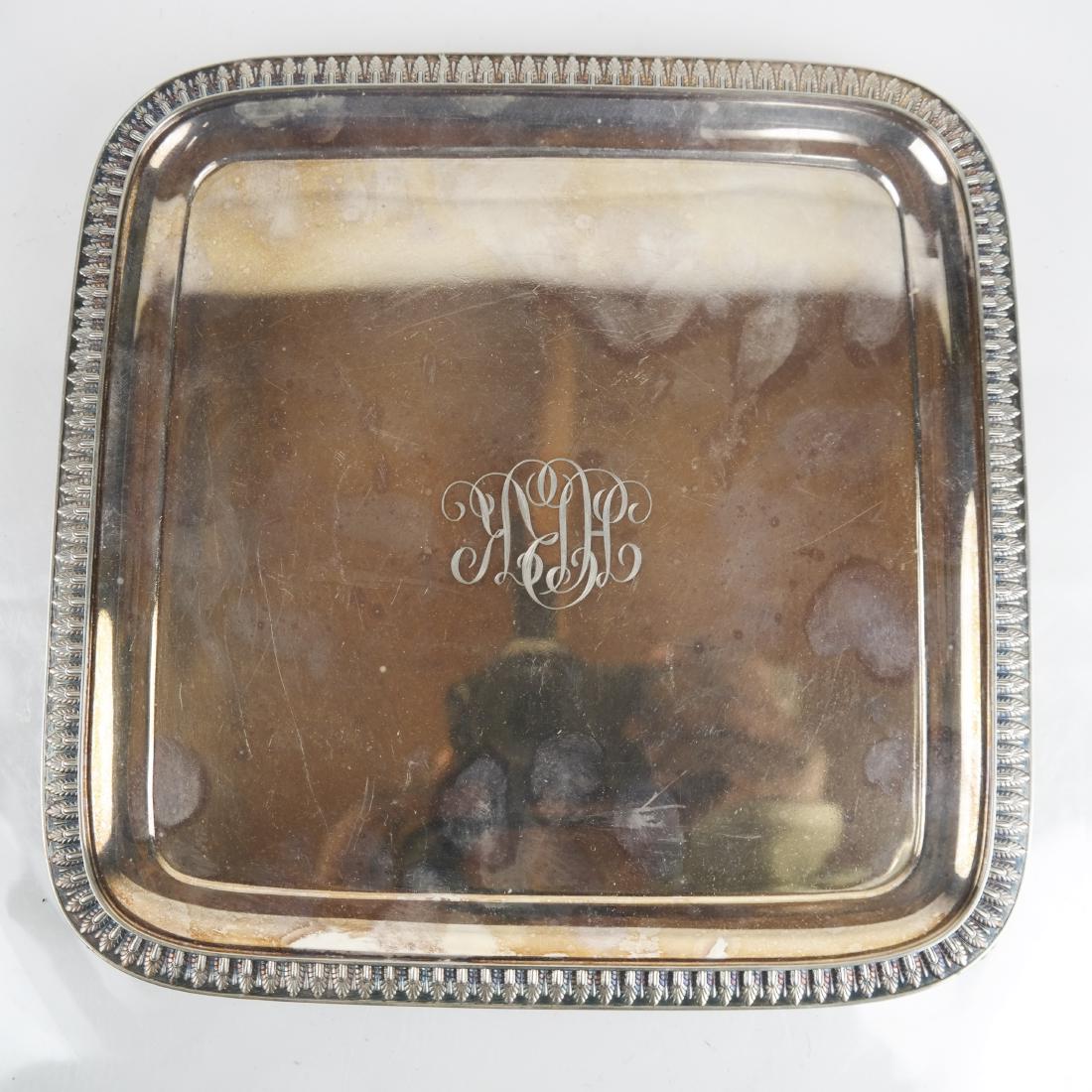 Tiffany & Co. Makers Silverplate Salver (1 of 5)