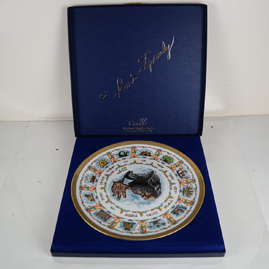 Laslo ISPANSKY: Porcelain Goebel Plate (1 of 5)