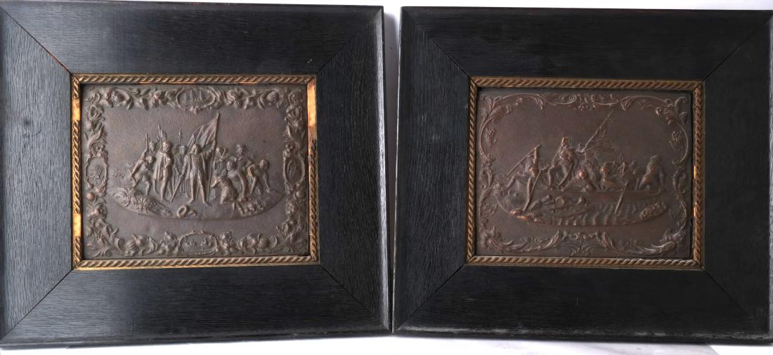 Pair of Figural Relief Works (1 of 9)