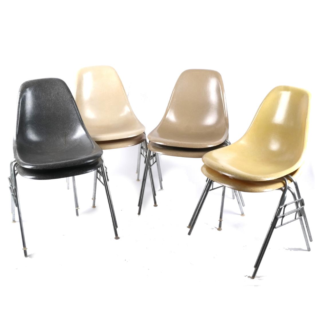 8 Herman Miller 20th C. Modern Chairs (1 of 5)
