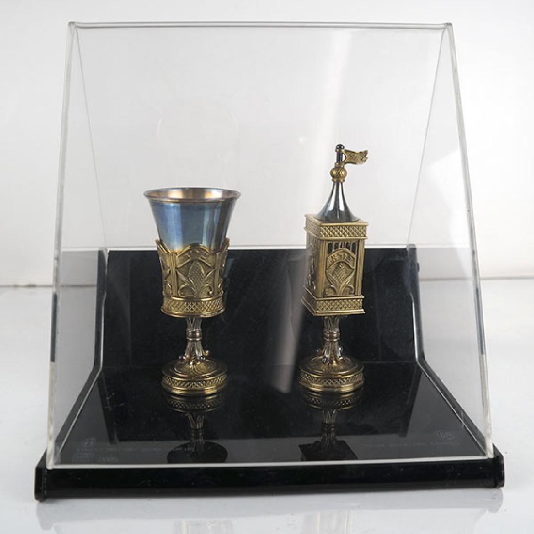 Silver Spice Tower and Kiddush Cup (1 of 6)
