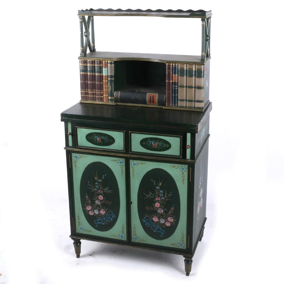 Faux Book Cabinet by Maitland Smith (1 of 10)