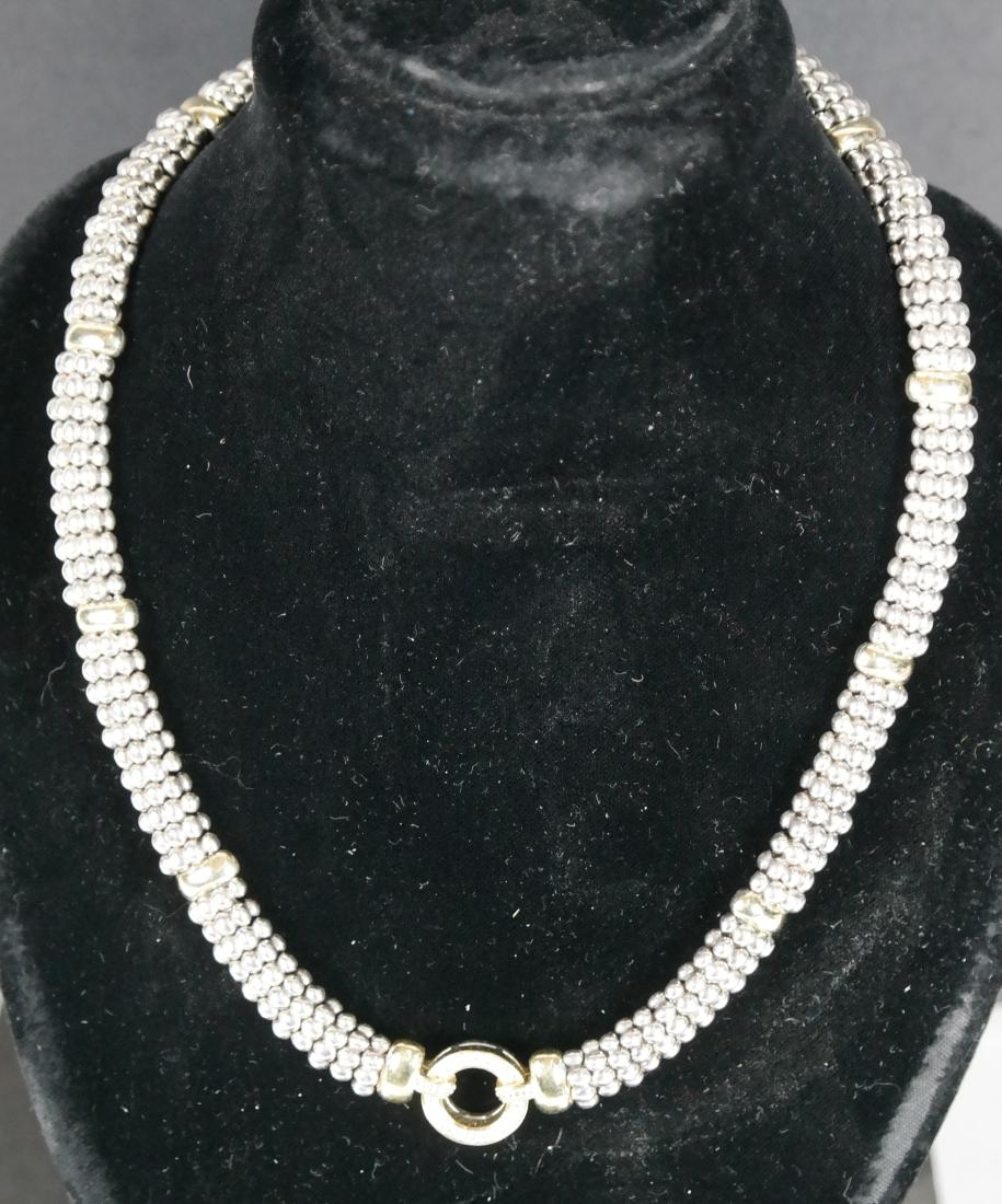 Cartier Sterling & 18k Choker (1 of 3)