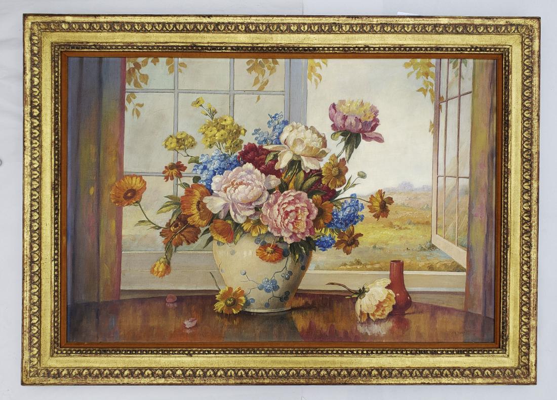 C.R. BRESLIN: Oil on Artist Board, Still Life (1 of 13)
