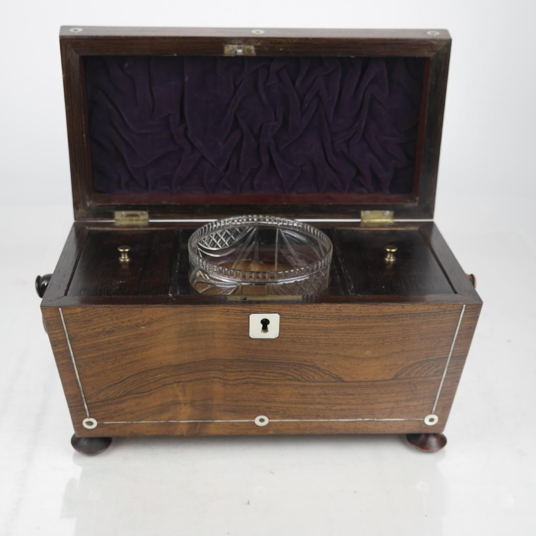 19th C. English Tea Caddy (1 of 9)