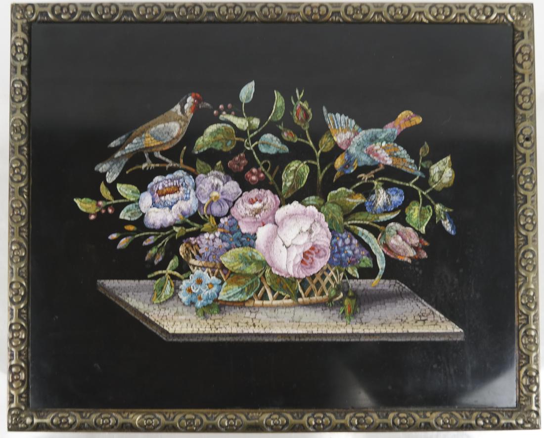 Framed Italian Micro-Mosaic Still Life (1 of 7)