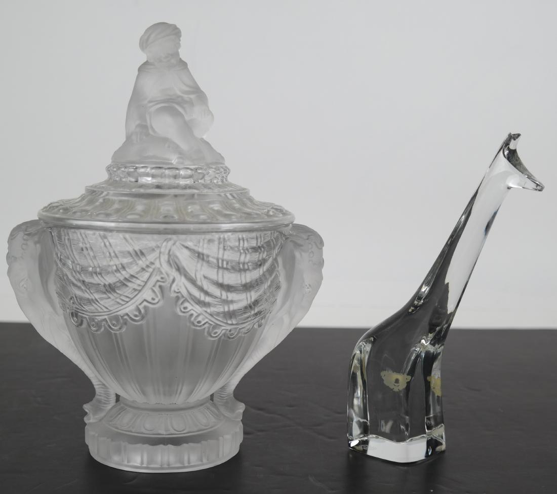 Baccarat Covered Vessel & A Giraffe (1 of 7)