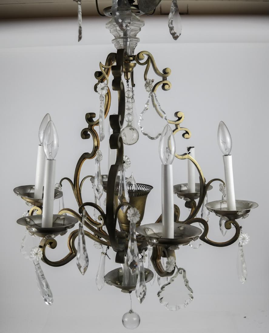 6-Arm Birdcage Crystal Chandelier (1 of 11)