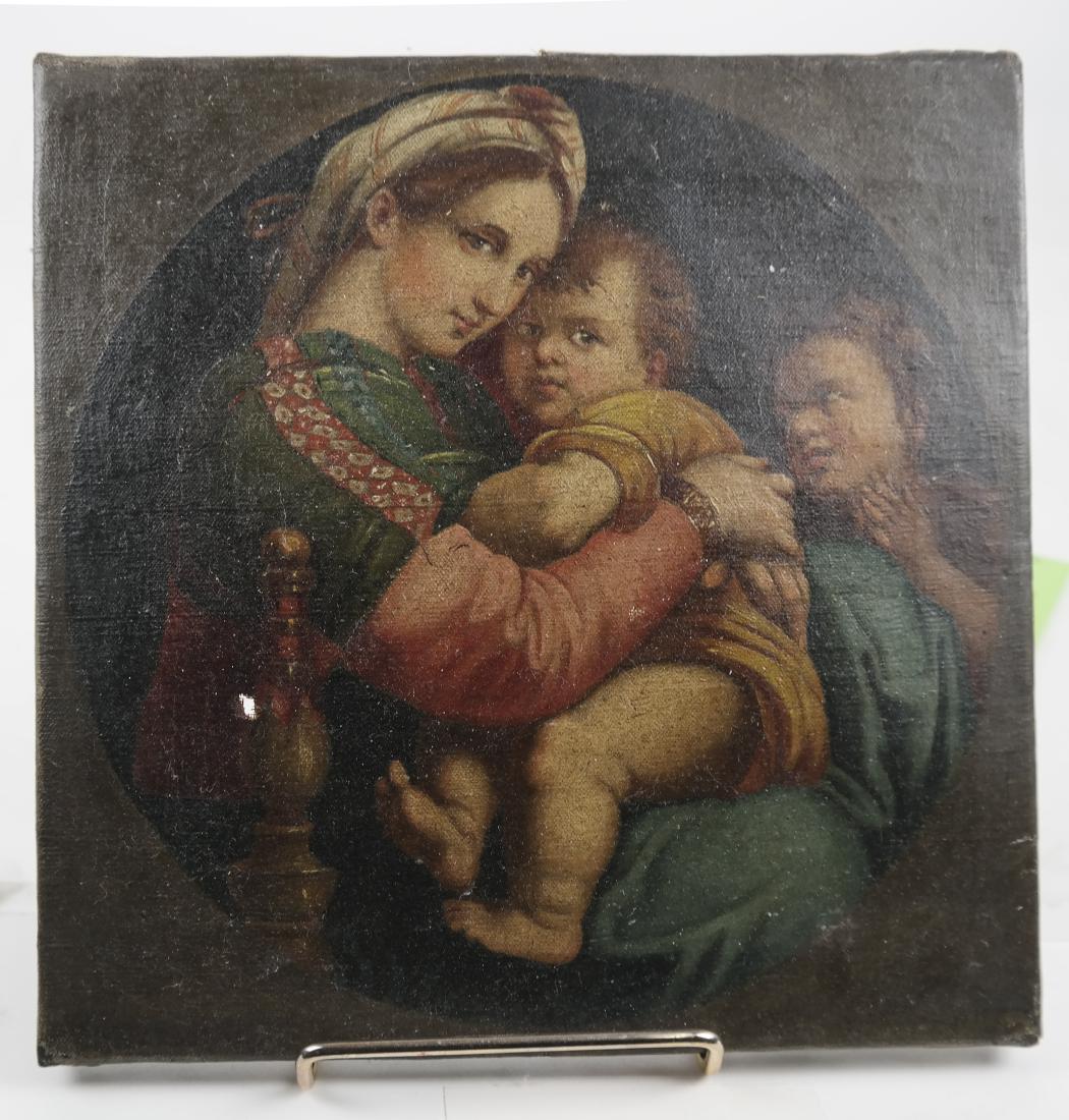 After Raphael: Madonna & Child - O/C (1 of 3)