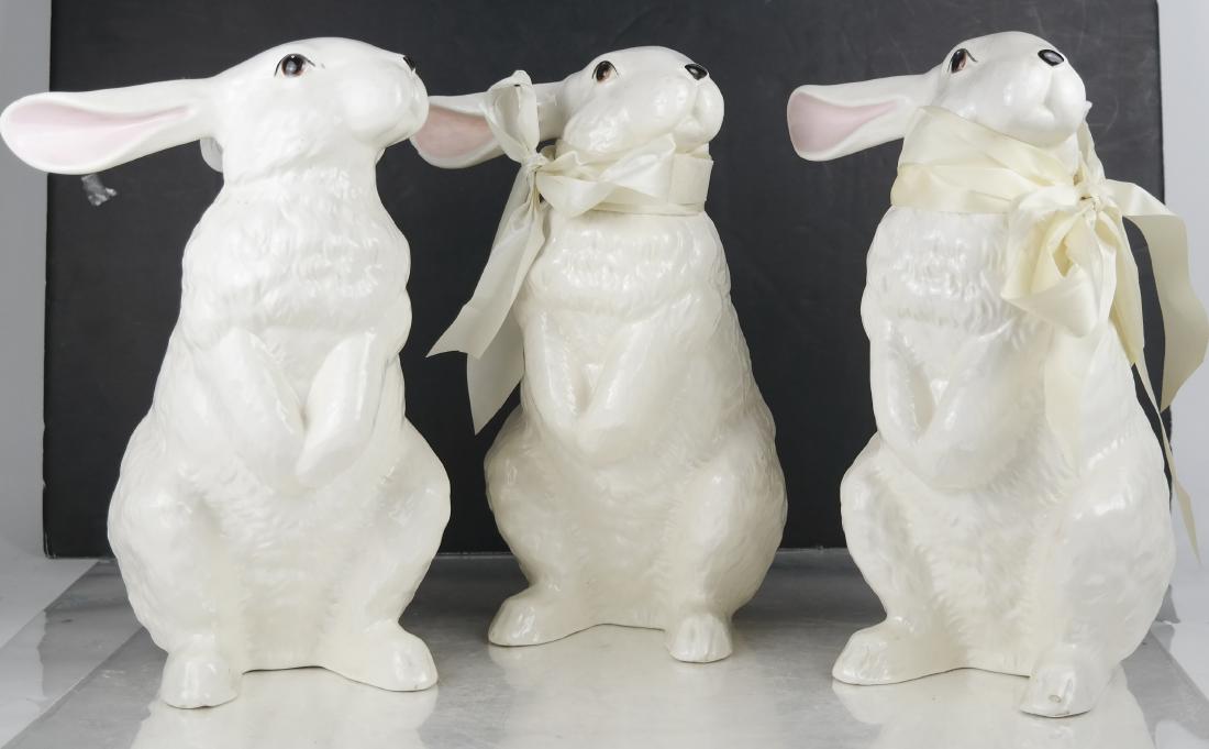 Three Sigma Ceramic Rabbits (1 of 7)