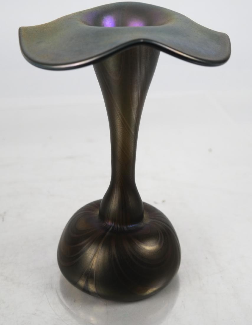 LOTTON: Iridescent Glass Vase (1 of 5)