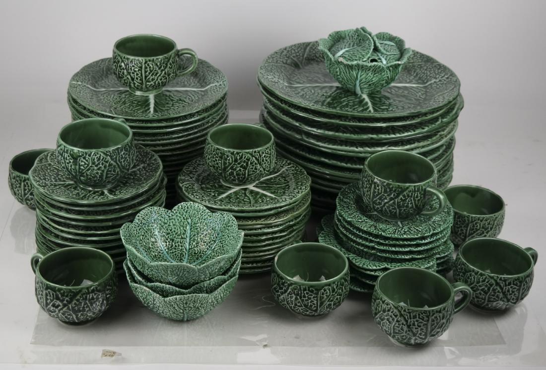 Cabbage Leaf Majolica Dinnerware (1 of 20)