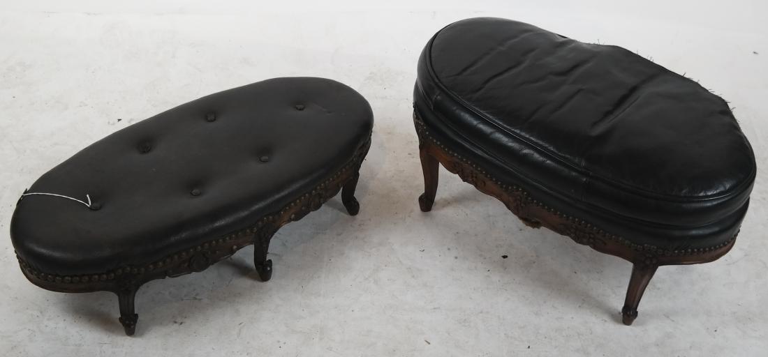 Louis XV-Style Bench & Footstool (1 of 5)