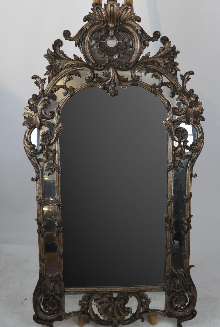 Ornate Gilt Wood Carved Pier Mirror (1 of 13)